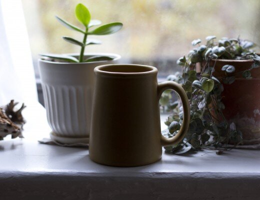 bennington potters mug
