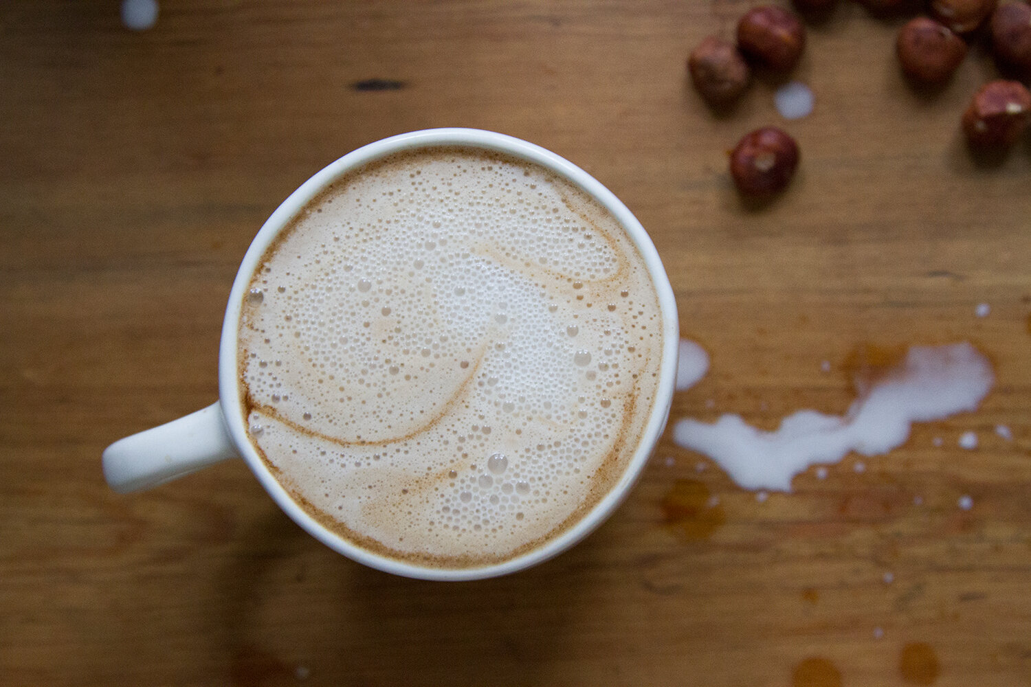 make your own hazelnut milk | reading my tea leaves