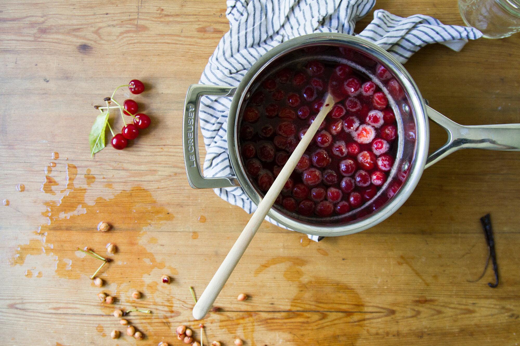 make your own maraschino cherries | reading my tea leaves
