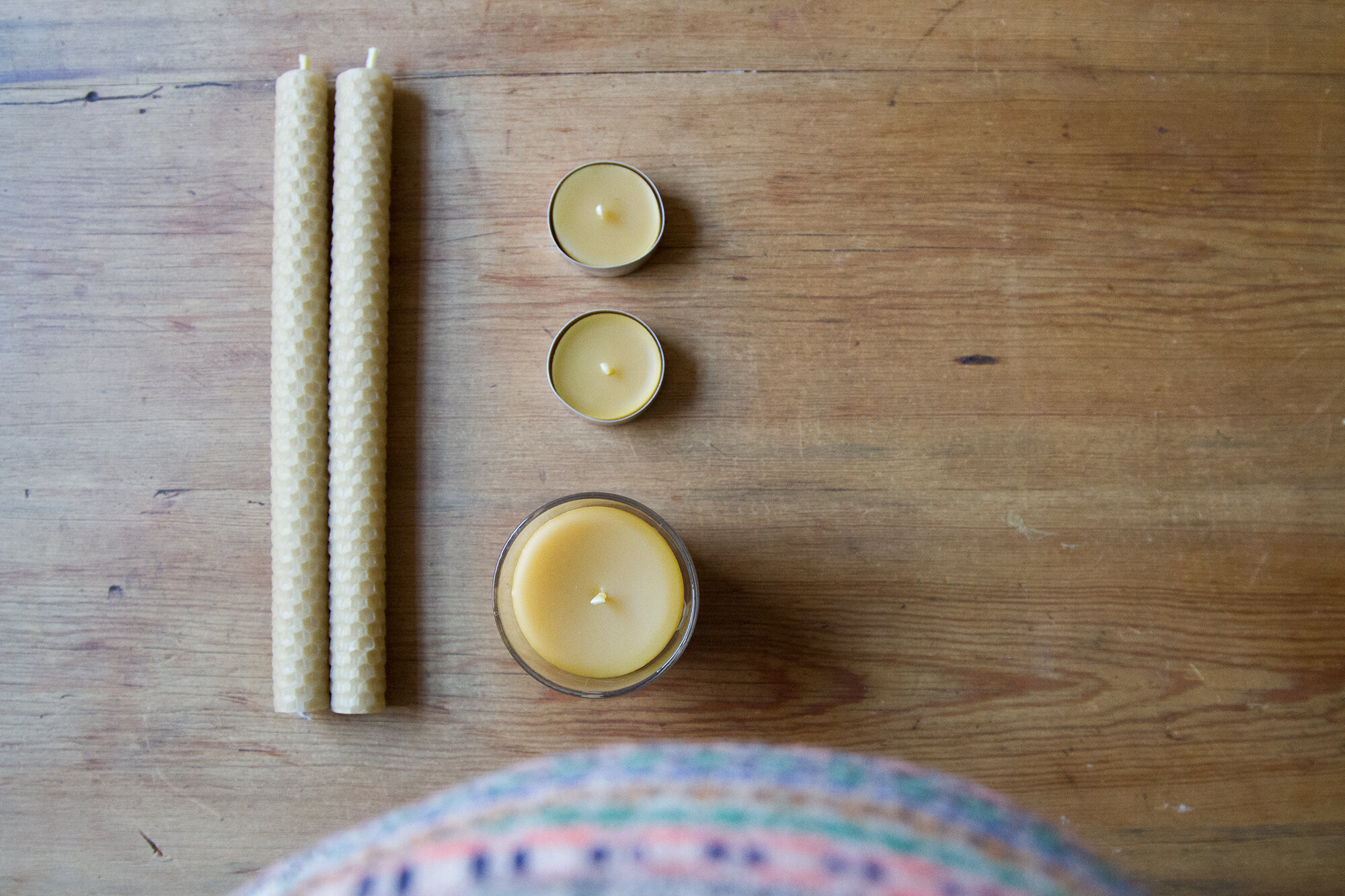 make your own beeswax candles | reading my tea leaves