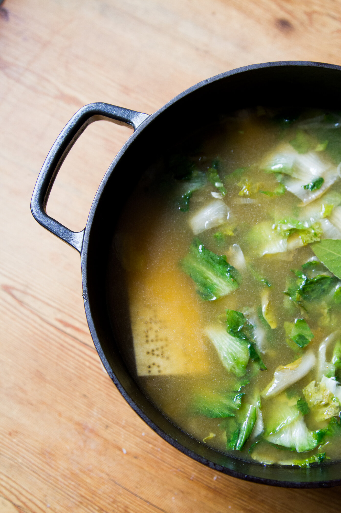 waste not: white bean and escarole soup | reading my tea leaves