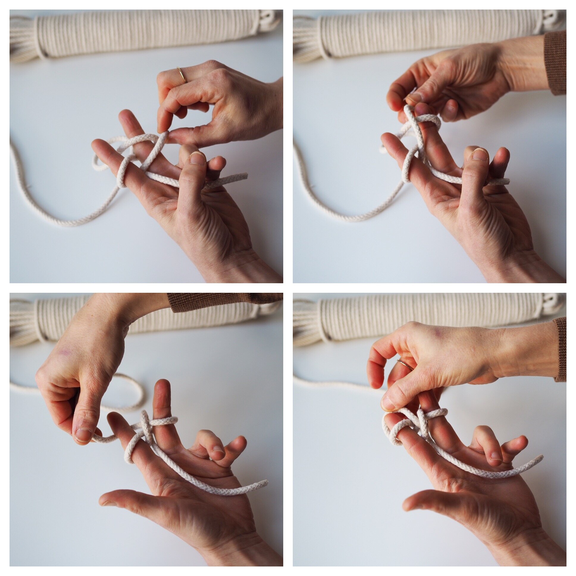 make your own paper roll hanger | reading my tea leaves