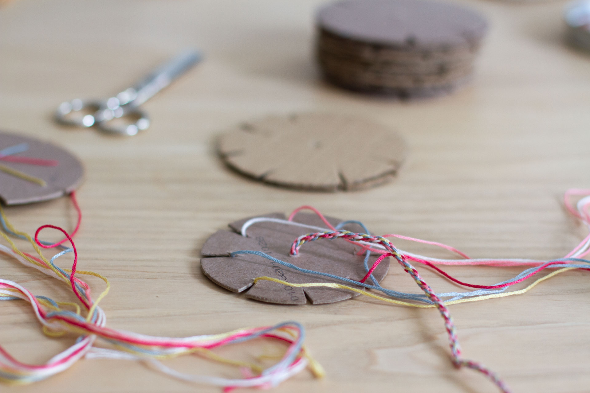 Cardboard Loom Friendship Bracelet  7 Steps with Pictures  Instructables