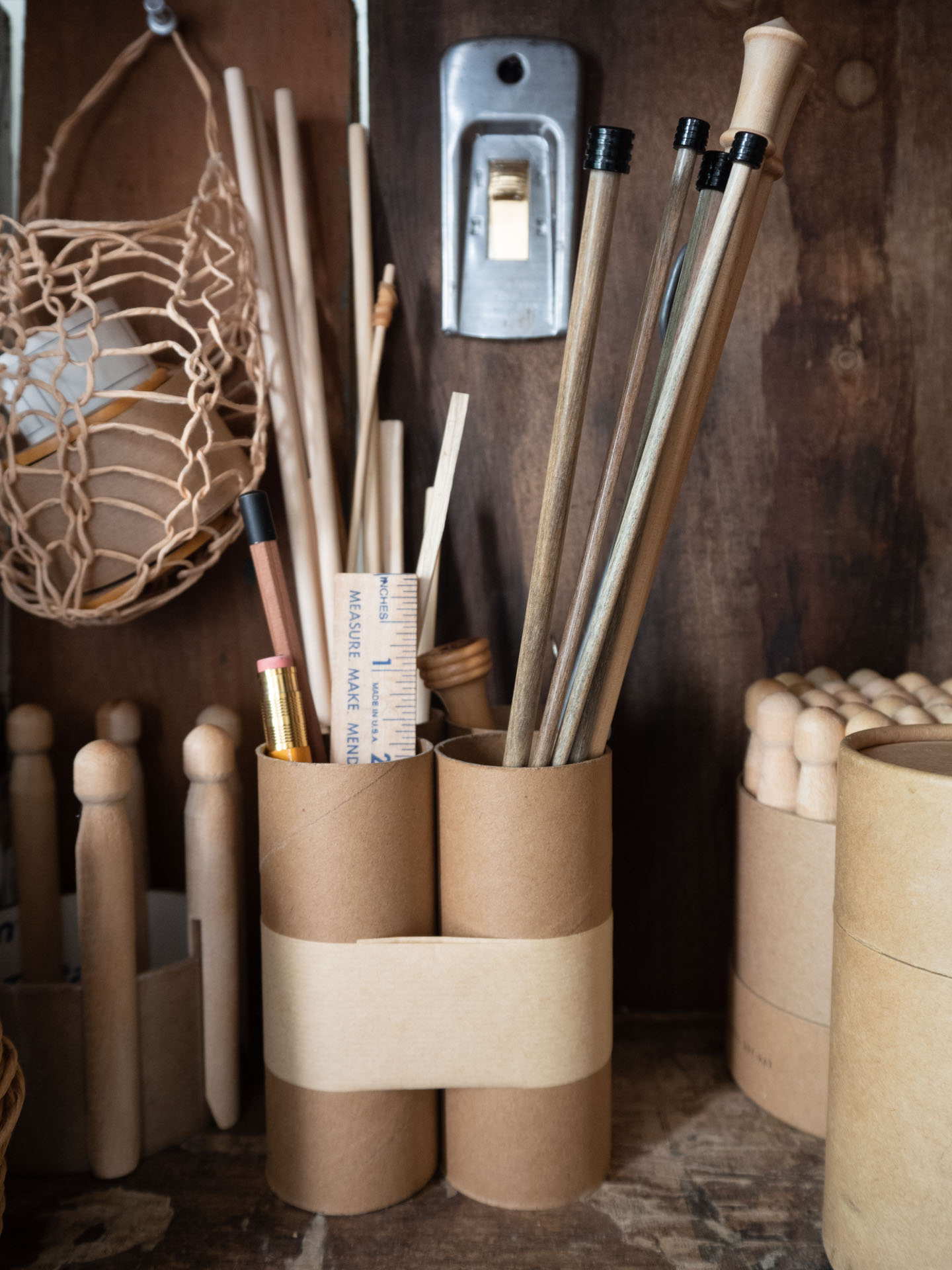 How to Store Items with Paper Tubes